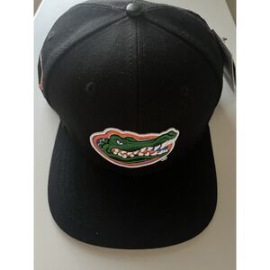 Pro Standard UF University Of Florida Gators Primary Logo Snapback Hat BLACK NWT
